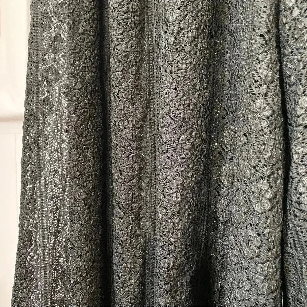 NWT Free People Muche Muchette Valentino Lace Wide-Leg Jumpsuit Black - Picture 11 of 15